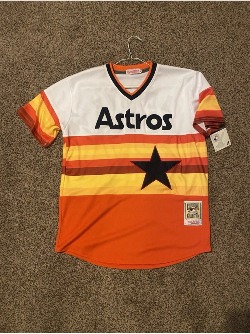 Houston Astros Mitchell and Ness Jose Altuve Jersey